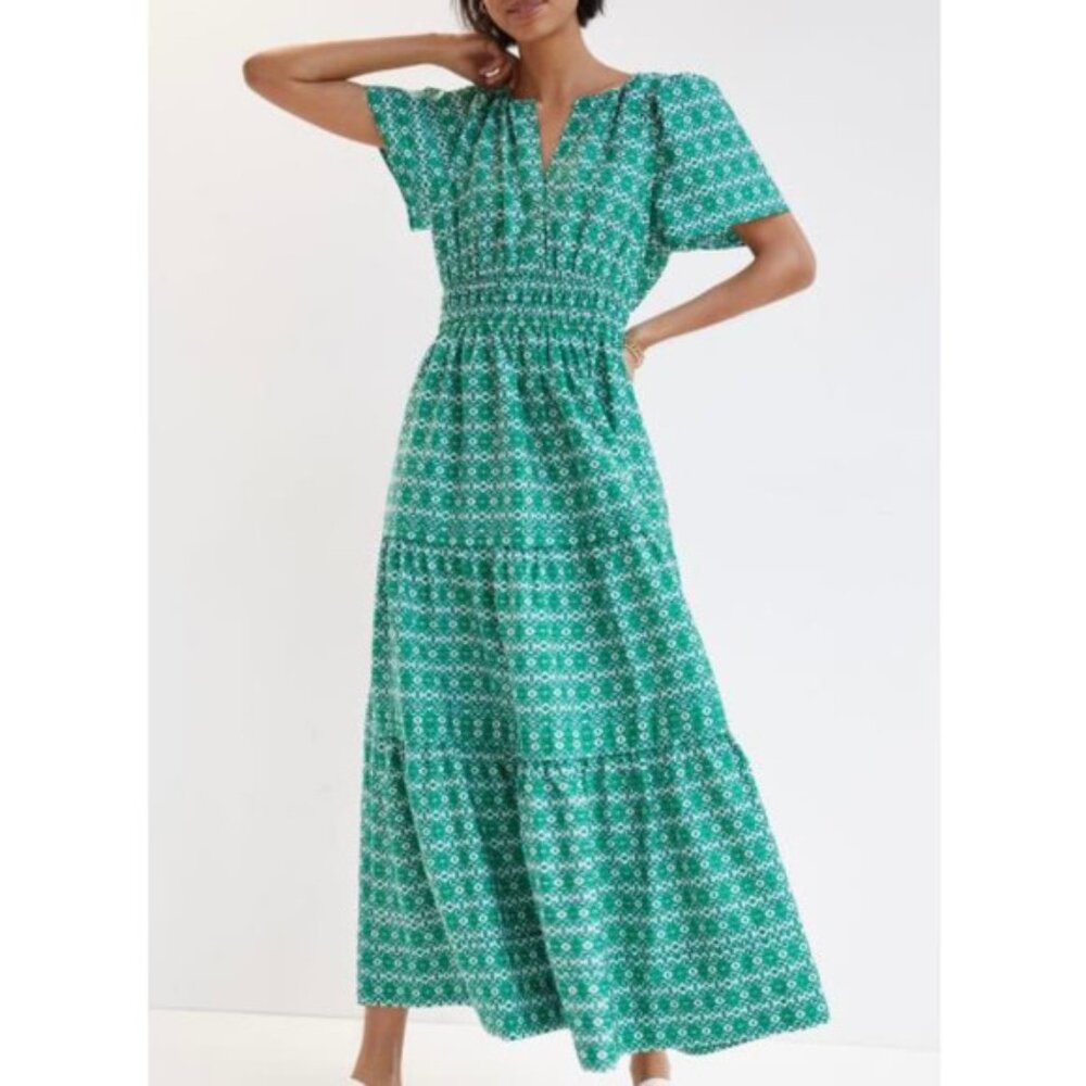 Anthropologie Somerset Green Maxi Dress | Size: XS
